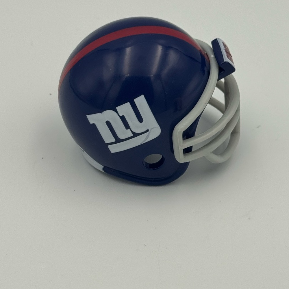 Vintage New York Giants‎ Mini Helmet NFL Mighty Racers 2006 Collectible 2.5"